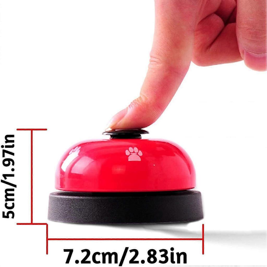 4pcs Pet Training Bells With Non-Slip Bottom Pet Bell Toy Dog Cat Toilet Potty Training Educational Toy