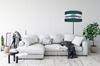 Floor Lamp, Chrome Lampshade, Elegant, Various Colors