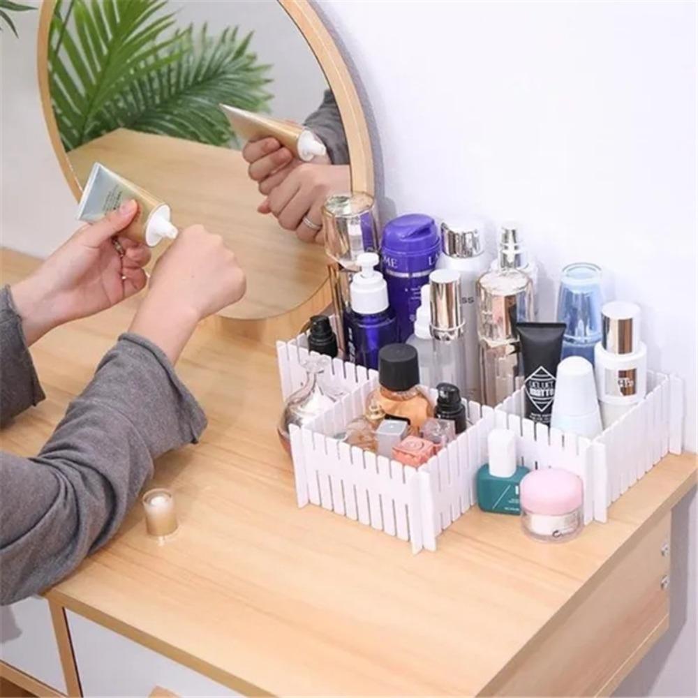 4Pcs DIY Combination Space-Saving Partition Board Closet Separator Drawer Divider Drawer Organizer