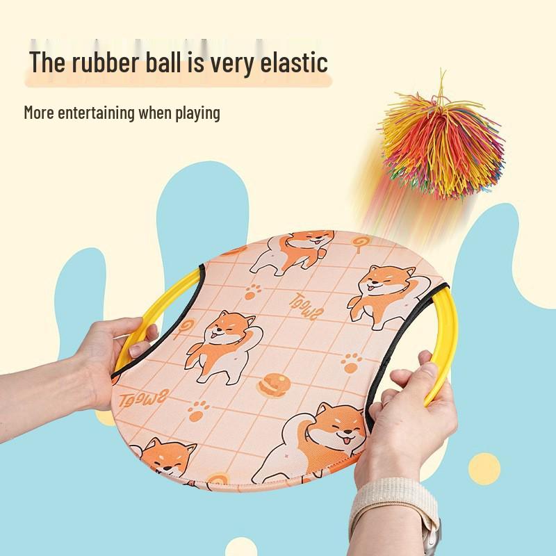 Kids' Soft Ring & Ball Catch Set for Sensory & Outdoor Play