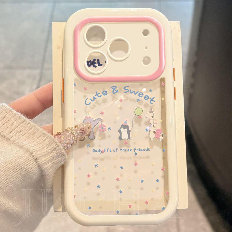 

Star Happy Park Artistic iPhone Case: Cute & High-End Design for iPhone 15, 16, and 17 Pro iPhone 8 Plus