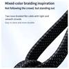 90° LED Digitalanzeige USB-C auf Typ C Ladekabel Schnellladekabel für iPhone 17/16/15 Pro Max Samsung Galaxy S25/S24