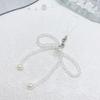 Crystal Beaded Butterfly Phone Lanyard Bowknot Star Charm Keychain Colorful Detachable Phone Chain Bag Purse Accessory