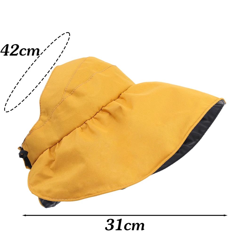 Sommer Leerer Oberteil Breitkrempiger Sonnenhut für Damen Anti-UV Sonnenschutz Fischerhut Damen Sonnenschutz Outdoor Strandkappe