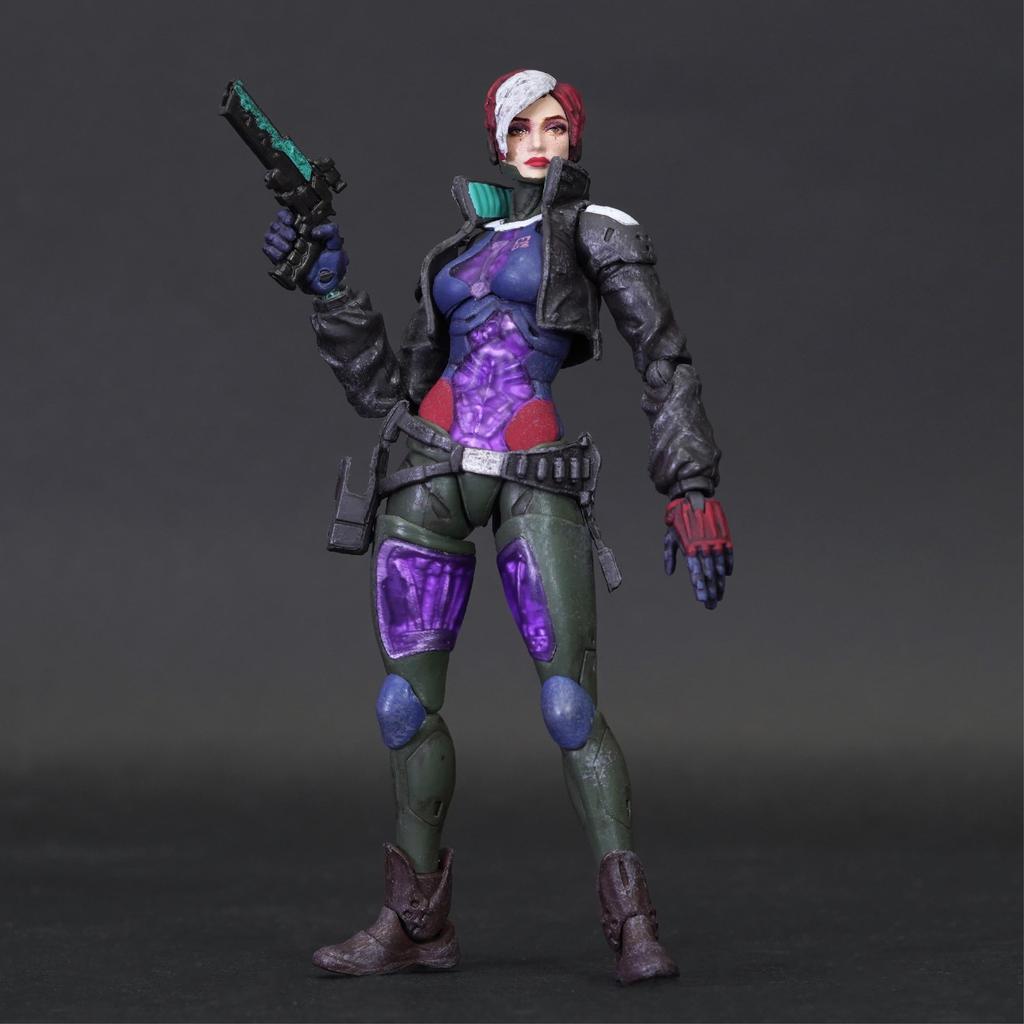 TOYS ALLIANCE LIMITED Series FAV H25 Ella Scale Painted Movable Figure "Annex 2179" 1/18 ABS&POM&PA&PVC