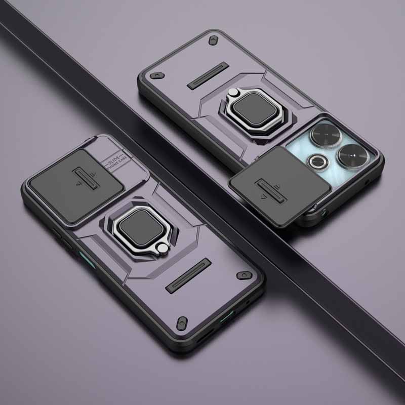 

Чехол-слайд-объектив для Xiaomi Redmi Note 13 13C Redmi13, противоударный защитный чехол для POCO C65 F5 X5 F6 X6 M6 Pro 4G 5G, чехлы для телефонов POCO F5 Pro фиолетовый