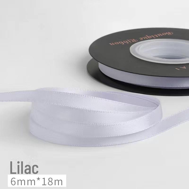 5mm Doppelseitiges Polyester-Blumen-Geschenkband für Haaraccessoires, Kuchendekoration und Sträuße