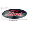 Autoaufkleber 2026 Ford 23,5 cm Legierung Auto Fronthauben-Emblem Für Ford Explorer Edge Everest Ranger/T8 F150 Nach 2019 Transit Tourne