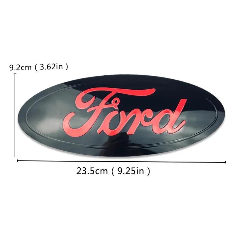 Autoaufkleber 2026 Ford 23,5 cm Legierung Auto Fronthauben-Emblem Für Ford Explorer Edge Everest Ranger/T8 F150 Nach 2019 Transit Tourne