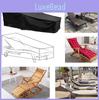 Versatile Outdoor Sunlounger Cover In Multiple Sizes And Color Options