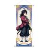 Wall Scroll Poster Tapestry Kamado Tanjiro Nezuko Kamado Giyu Tomioka Mitsuri Kanroji Anime Hanging Printing