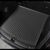 For Tesla Model Y 2025-2025 TPE 3D Car Floor Mats Cargo Liner Trunk Pad Set Waterproof All Weather Black