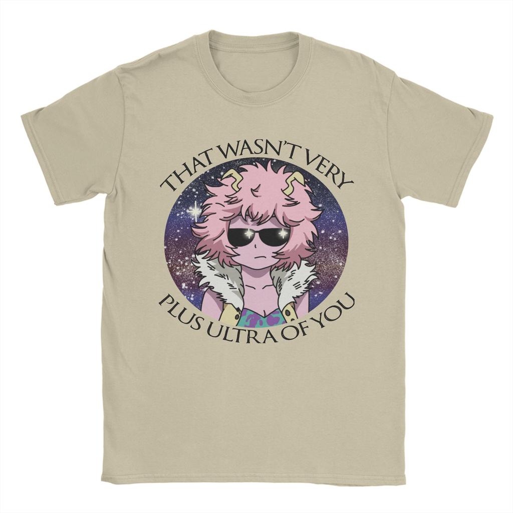 That Wasn't Very Plus Ultra of You Pinky Ashido Mina T Shirt Cotton Short Sleeve Boku No My Hero Academia O-neck Summer Top Tee
