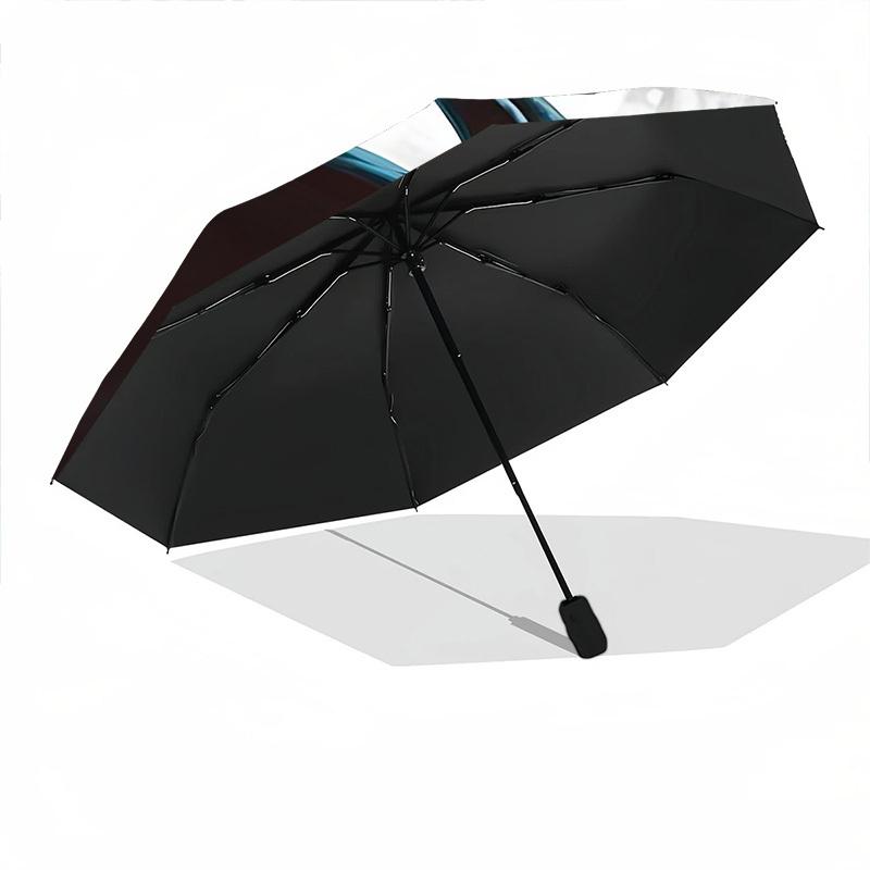 1pc Witch Moon Automatic Open/Close Umbrella, Windproof, Folding Compact Umbrella with Lightweight Design for Women/Men020
