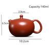 Chinese Yixing Purple Clay Teapot Handmade Xishi Tea Pot Beauty Tea Infuser Kettle Household Tradition Zisha Teaware 150ml