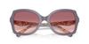 Oakley Sunglasses Frame Color Milky Lens Purple Pink 56mm Women's 0HC8410U, (Front) Violet/Floral Field, Color Gradient,
