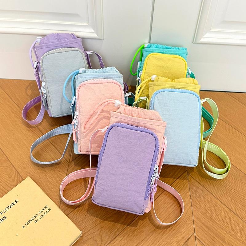 Water Bottle Small Bag for Outdoor Leisure Travel, High Appearance Quality, Women's Cross-body Bag, Water Cup Bag