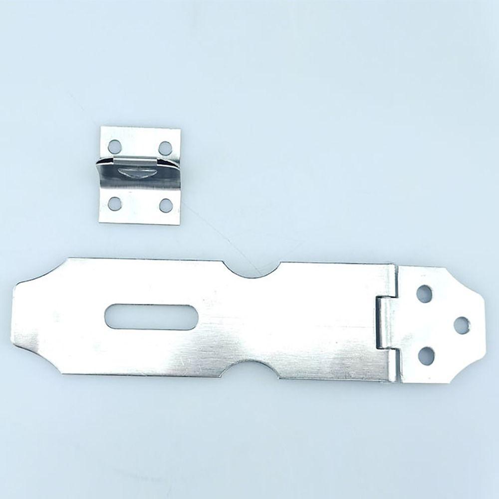 1Pcs Padlock Clasp Window Staple Hasp Staple Shed Latch New Door Lock