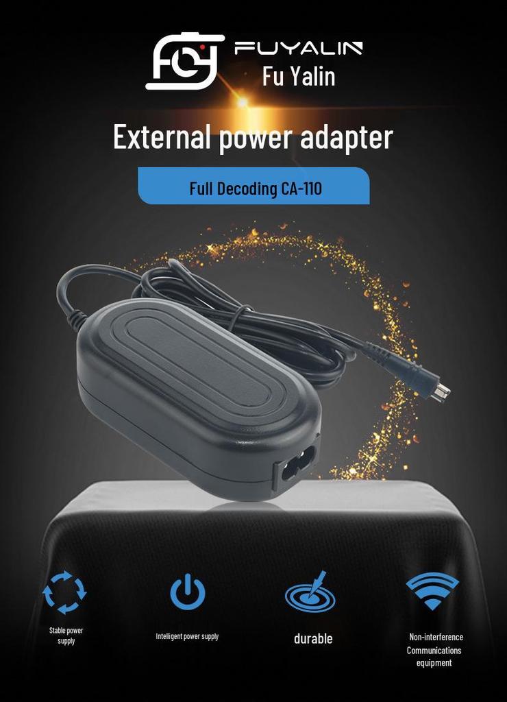 CA110 Power Adapter for Canon VIXIA HF M50/M500/M52/R60/R62