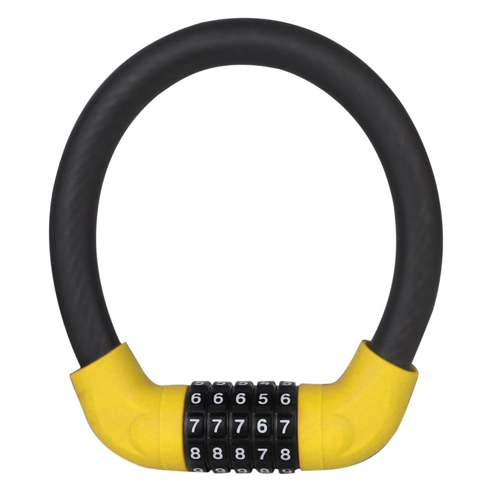 5 Digit Code Combination Bike Lock Zinc Alloy Bicycle Security Padlock MTB Anti-Theft Device Essential Equipment