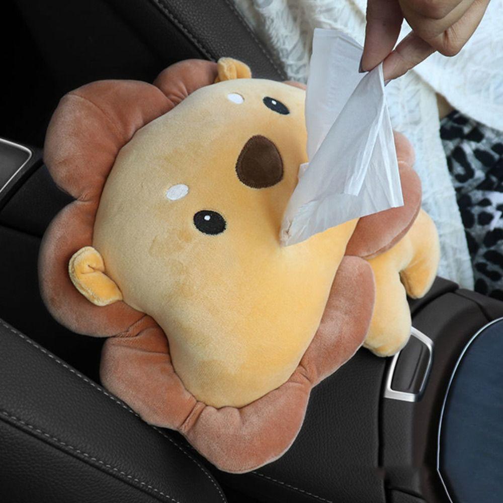 Interior Organizer Tissue Storage Case Car Tissue Boxes Armrest Box Tissue Bag Napkin Holder Box