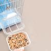 Durable Hanging Parrot Feeding Trough Bird Food Container Bird Cage Feeder Bird Accessories
