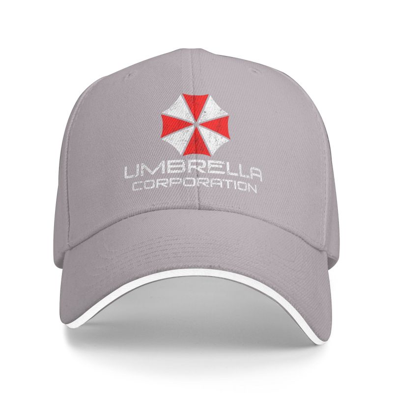 Umbrella Corporation Baseball Cap Retro Adjustable Sandwich Hats for Men Women Breathable Dad Hat Running Golf