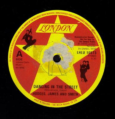 12inch Record HODGES JAMES  SMITH  Dancing In The Street LHLU10573 London Records 1979 UK SoulFunk Used