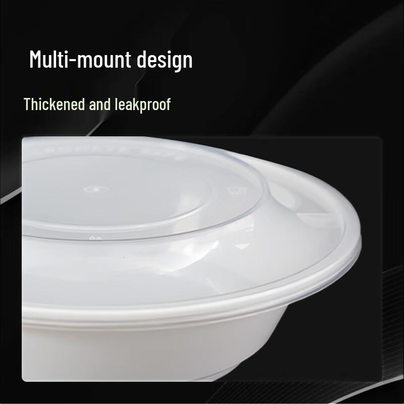 Yishengtong Einweg-Rundbehälter für Lebensmittel