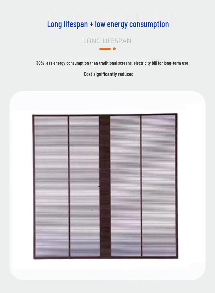 LED Transparent Outdoor Display: Holographic Crystal Film for Shop Windows