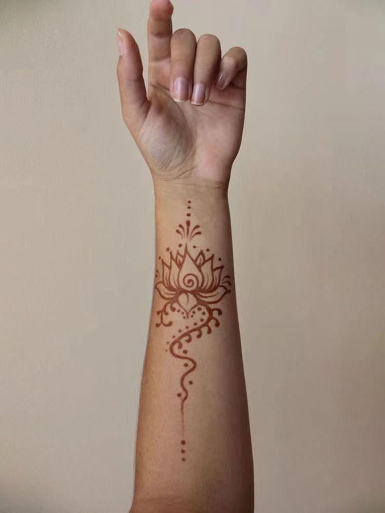 Golecha Semi-Concealing Waterproof Henna Freckle & Tattoo Paste
