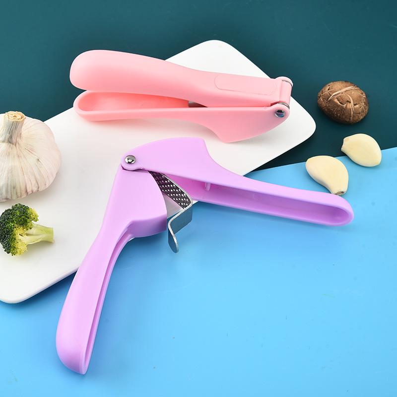 Hvitløkspresse og ingefærpresse i rustfritt stål - Manuell kjøkkenredskap