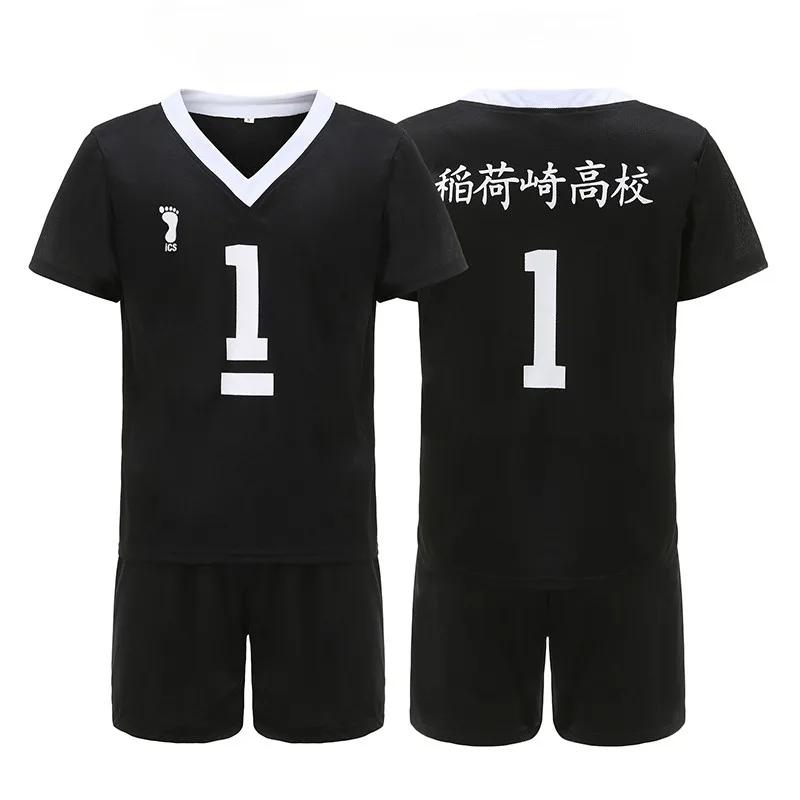 Anime Haikyu Cosplay Uniforme de Voleibol de la Escuela Secundaria Inarizaki para Niños miya atsumu miya osamu Shinsuke Kita Disfraz de Cosplay