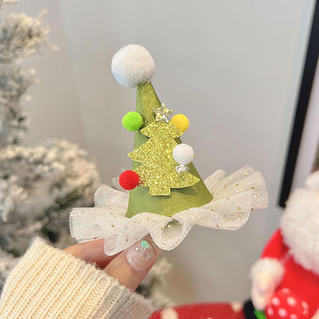 Acessório de Cabelo Chifre de Natal: Tiara Festiva com Laço para Adultos e Crianças - Pequeno Presente Perfeito