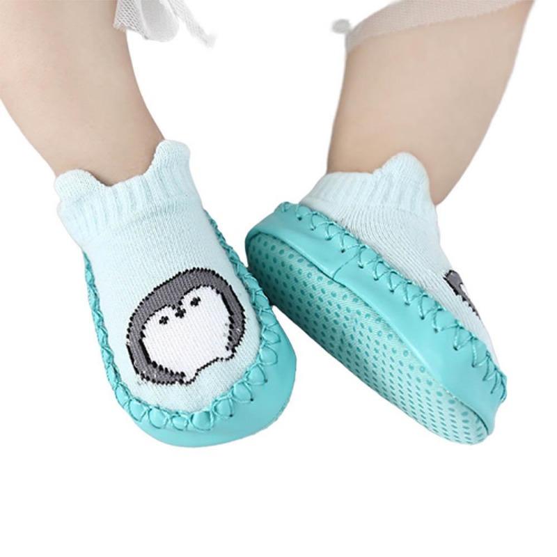 Creative Autumn Baby Cartoon Soft Breathable Cotton Floor Shoes Anti-Slip Toddler Socks Warm Socks