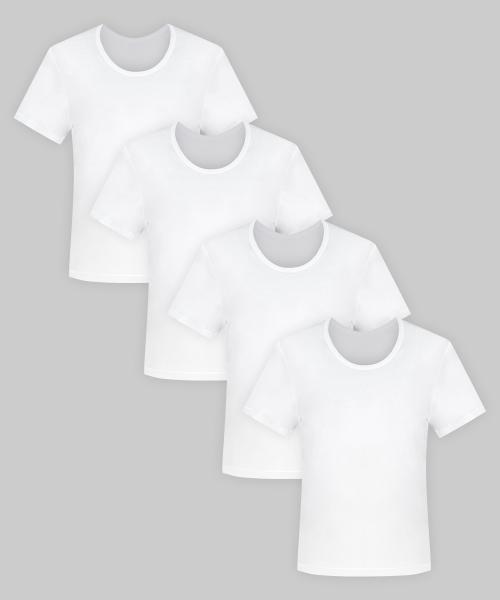 

[BYC] B-Men s Pure Cotton Short-Sleeve Undershirt 4-Piece Set [Shipped from Korea] 100% Authentic 95