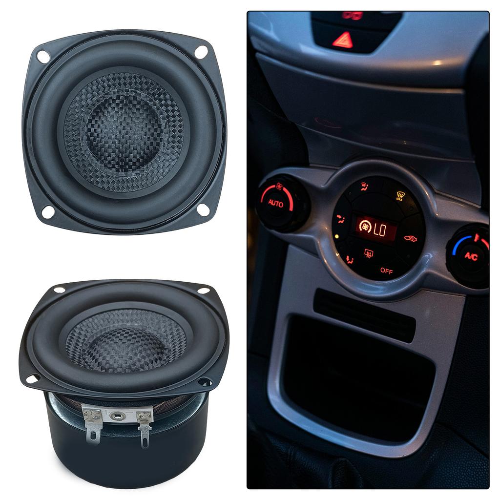 Caissons de basses Subwoofer Enceintes Hifi 3 pouces, 4 Ohms, 25 W, Fibre de Verre Étanche pour Graves Supérieurs