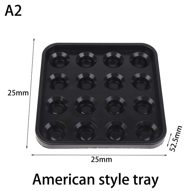16/22 Grids Billiards Tray Portable Billiard Balls Tray For Pool Halls For Billiards Parlor Billiard Ball Storage Organizer