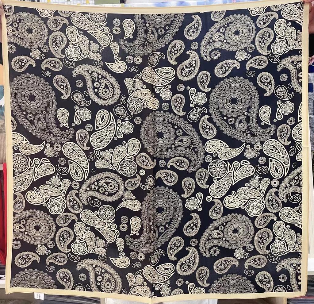 Hangzhou 100% eșarfă de mătase naturală reală pentru femei, bandană, eșarfe pătrate, eșarfe, eșarfă Mulberry, modă de lux de înaltă calitate, hijab