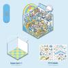 Zaomo 3D Miniature Landscaping Sticker Pack - Fun DIY Series for Students