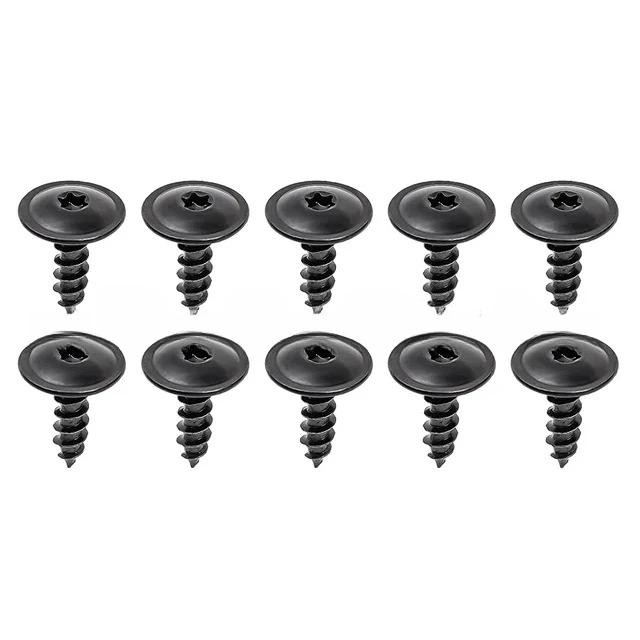 Car Interior Modification Accessories 11 Pcs Automotive U Clips – Metal Screw Fasteners for Fender Bumper Protection,
