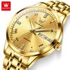 OLEVS Montres Homme Dorées Business Marque Supérieure Luxe Automatique Mécanique Pour Hommes Étanche Date Heure Montre de Sport Relogio