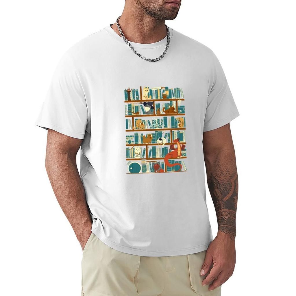 Library of the Ring TShirt Soft AntiShrink Cotton Tee