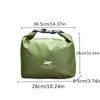 2pcs Ultra Light Foldable Storage Bag Set Waterproof Large Capacity For Camping Hiking Swimming Kayaking Outdoor Travel Use