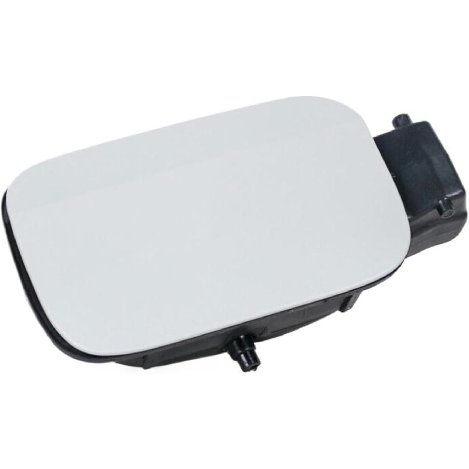 

561809857EGRU 561809857FGRU Fuel Gas Tank Filler Lid Door Cap Compatible for Passat 2012-2014 2015 2016 2017 2018 White