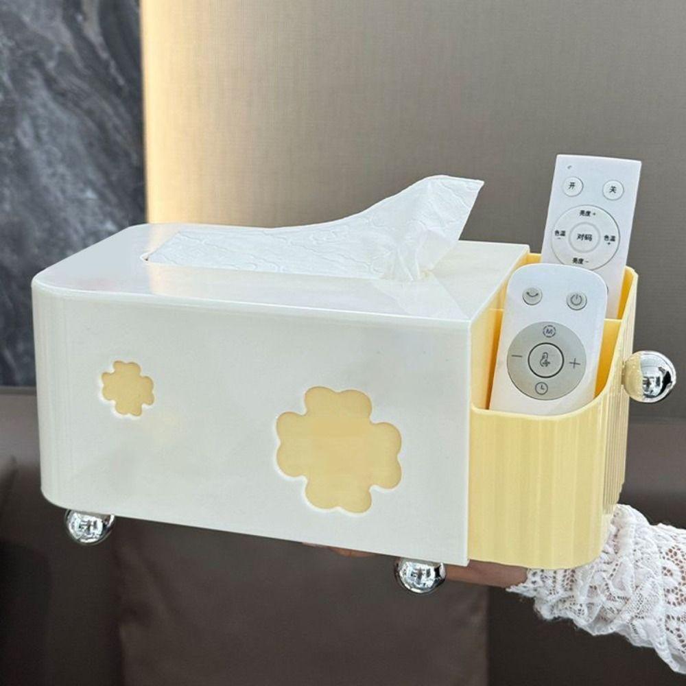 Space Saving Tissue Box Large Capacity Napkin Dispenser Home Decoration Desktop Storage Box  Office