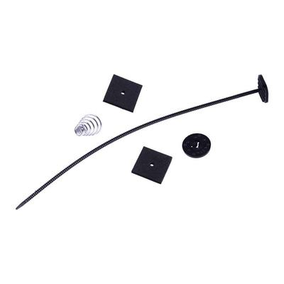4 Sets Elektrischer Heizkörper-Kühlventilator Krawattenband Clip Polster Feder Montagekit Universal