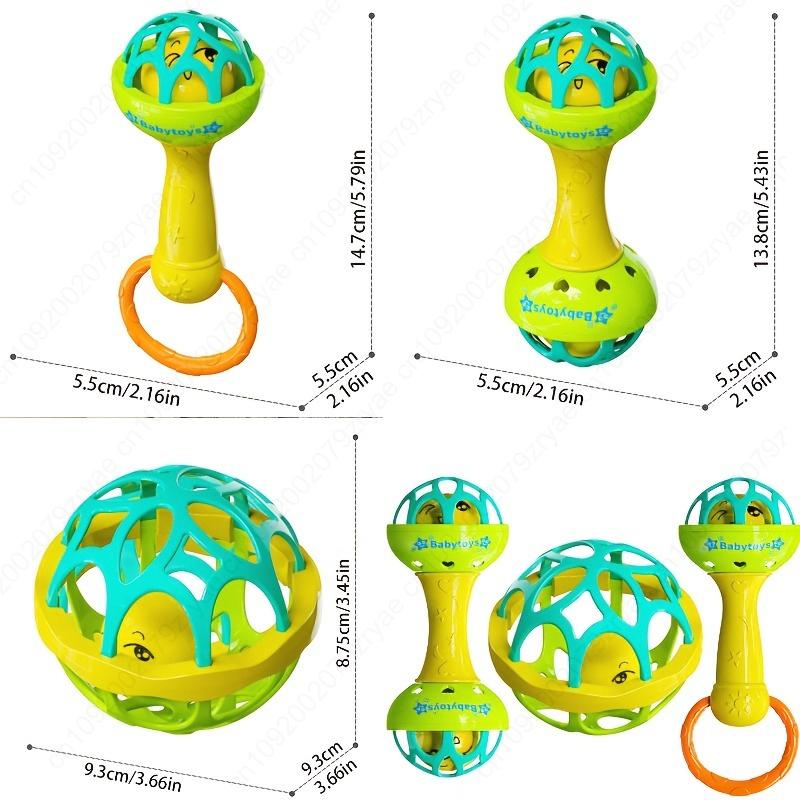 3pcs/1pc Youngsters Rattle Toy - Vibrating Rattle Toy Suitable for 0-3 Years Old,Christmas Thank You Gift, Newborn Souvenir Gift