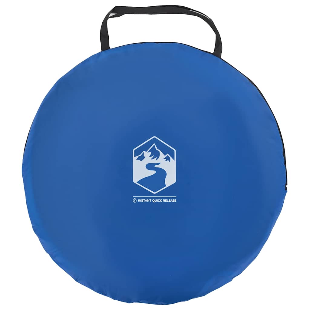 Beach Tent for 2 Persons Azure Blue Pop Up Waterproof