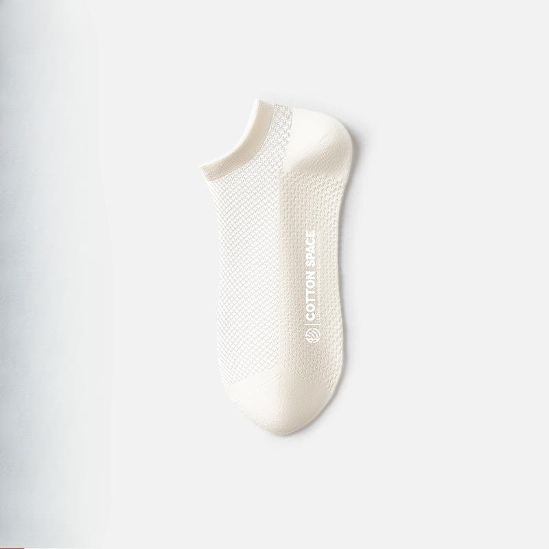 Men's Summer Thin Mesh Deodorant Sweat-absorbing Breathable Socks